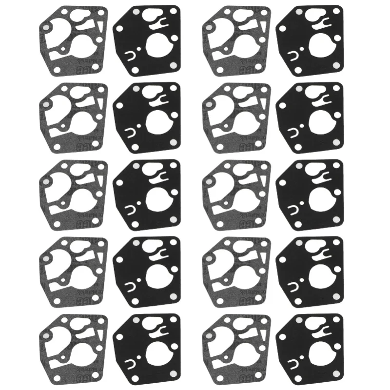 10Set Carburetor Diaphragm Gasket Kits Repairing Accessory For Briggs &Amp; Stratton 795083