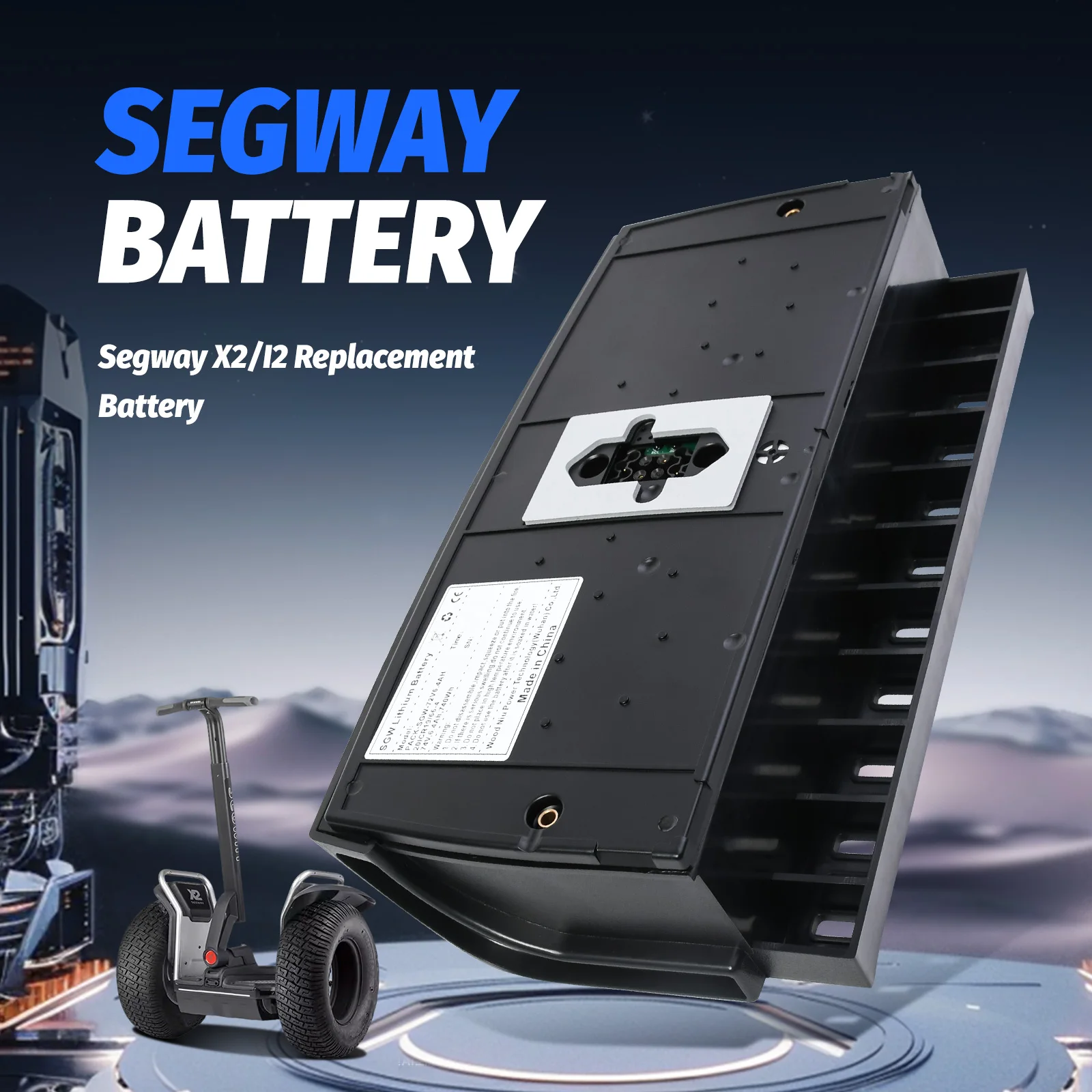 

For Segway Battery BMS Replacement Repair 73.6V 10AH Pack SGW I2 X2 I2SE X2SE XT 167 I180 E-bikes For Segway Battery