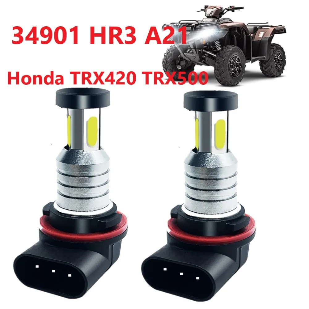 Lampadine per fari di ricambio alogene compatibili per 2014 2015 2016 2017 2018 2019 2020 Honda TRX420 TRX500 34901 HR3 A21 luci K