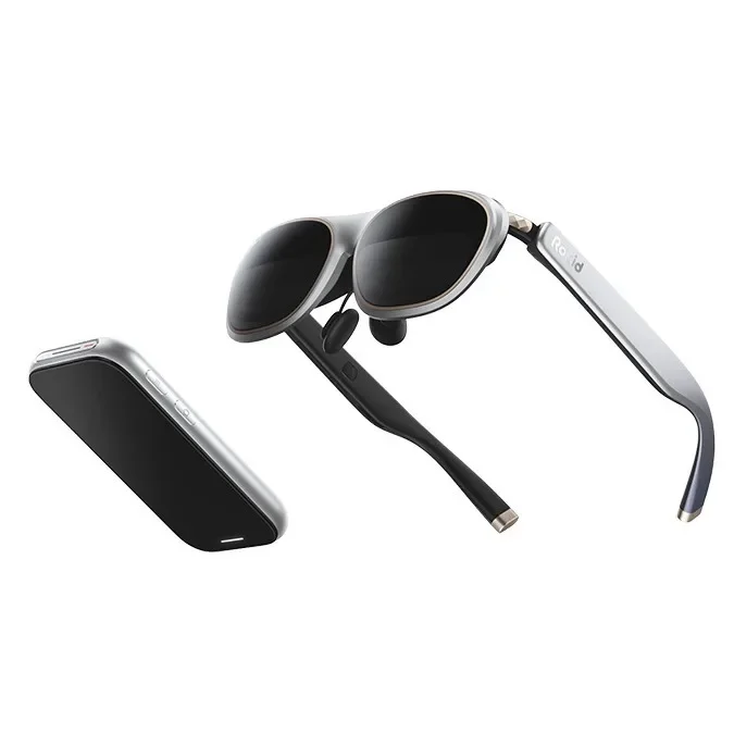 

2 Smart AR Glasses Portable Non-VR HD 3D Giant Screen for Real-Time Game Viewing and Translation