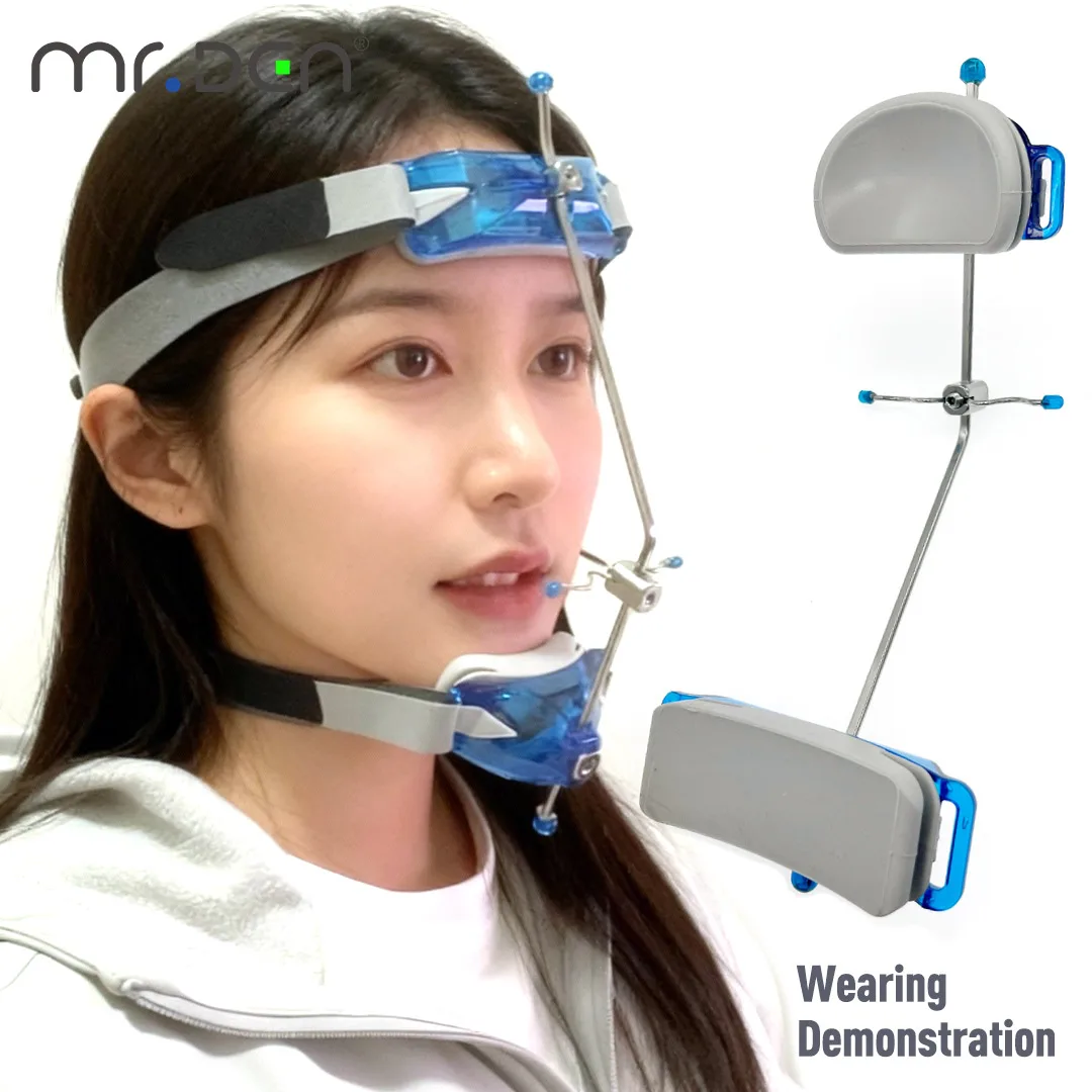 1 set High Quality Adult Use Reverse Pull Headgear Face Mask Single Pole Dental Products Orthodontic Patient Dentistry Supplies
