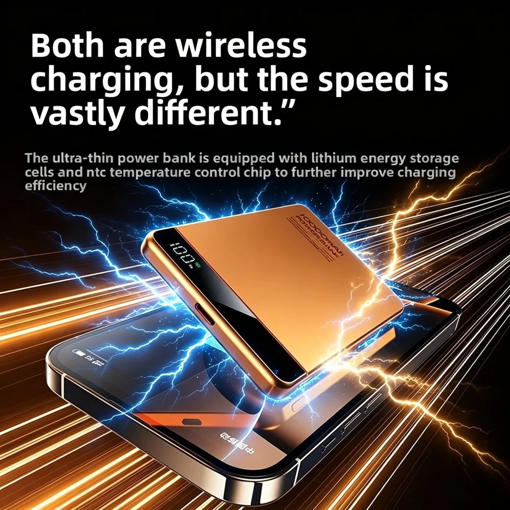 

Магнитный беспроводной внешний аккумулятор, тонкий, портативный, с быстрой зарядкой PD20W, для Magsafe, для iPhone, Samsung, Xiaomi, Airpod, CCC