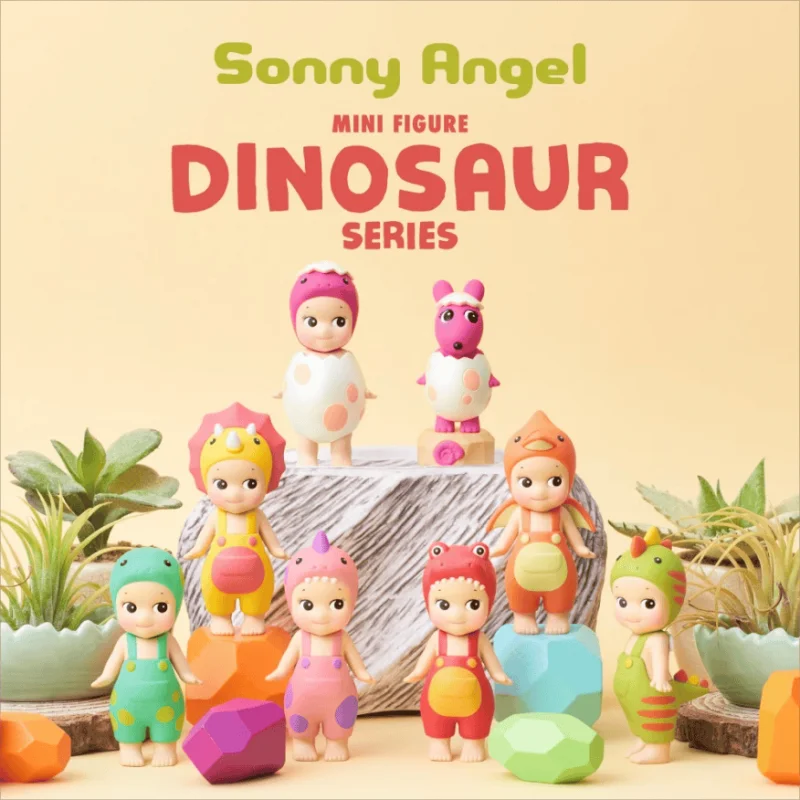 Sonny Angel DINOSAUR SERIES Blind Box Toys Doll Cute Anime Action Figure Ornaments Figurines Dolls Desktop Home Decor