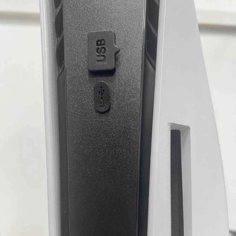 12 in 1 실리콘 먼지 플러그 세트 먼지 보호 포트 플러그 PS5 슬림용 플레이스테이션 5 슬림 콘솔 액세서리 팩