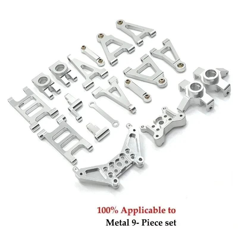 Rüsten Sie Metallteile wie Schraubenkästen, hintere Antriebsabdeckungen, Getriebeabdeckungen und Antriebe auf, geeignet für MJX 14301, 14302 und 14303 Reifen