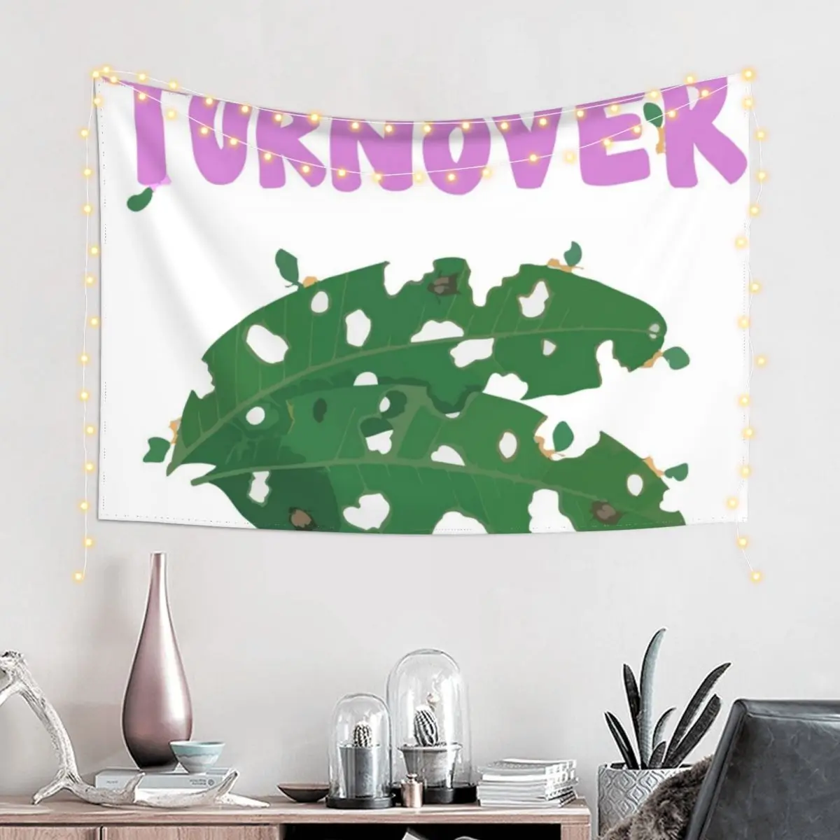 Turnover - Leaf logo Tapestry Bedroom Decorations Bedroom Decor Decoration Pictures Room Wall Decorations For Room Tapestry