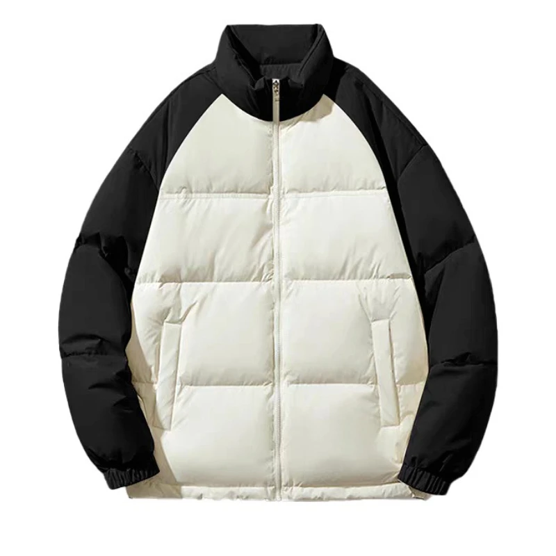 

AOSSVIAO 2025 осень-зима, новая модная тенденция, толстые теплые парки, ветрозащитная куртка с цветными блоками, женское повседневное свободное пальто, S-3XL