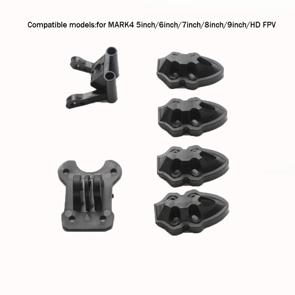 新しい FPV DIY クアッドコプター フレーム プラスチック 5 色 3D プリント セット マウント ベース キット マーク 4 5 インチ 7 インチ クアッドコプター用