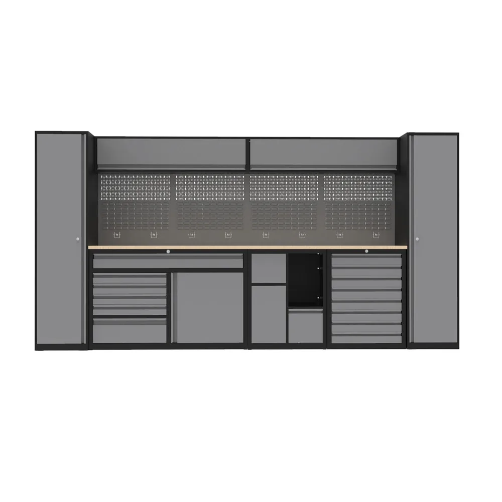 JZD  Outdoor  High Quality Tool Cabinet Box Garage Storage Furniture Tool Cabinet Workbench Garage for Personal Garage Cabinets