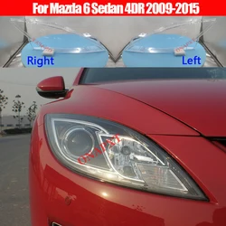 Auto Car For Mazda 6 Sedan 4DR 2009-2015 Front Headlight Cover Glass Headlamp Transparent Lampshade Lamp Shell Lens Caps
