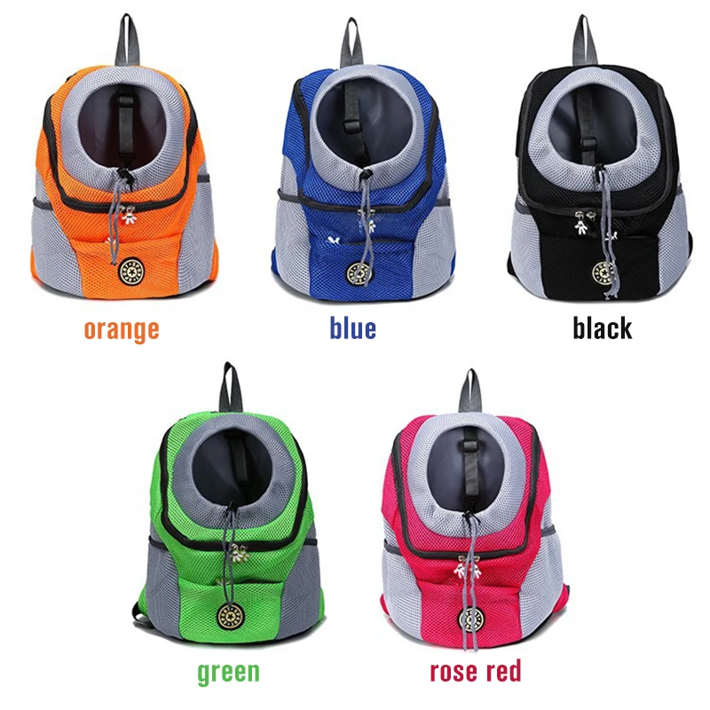 Pet Dog Carrier Bag Carrier For Dogs Backpack Portable Travel Breathable Dog Bag Outdoor Dog Carrier Bag Pet Carrying Supplies