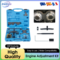 Inefala Engine Timing Tool Fit For Ford Mazda Camshaft Flywheel Locking Tools 1.4 1.6 1.8 2.0 Di/TDCi/TDDi Engine Adjustment Kit