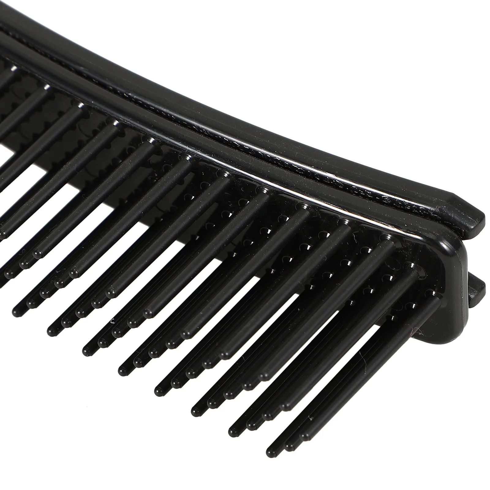 

2Pcs Hairdressing Clips Portable Lightweight Salon Hair Clips Large Size Black Multi Function Sectioning Hair Stylist Tools