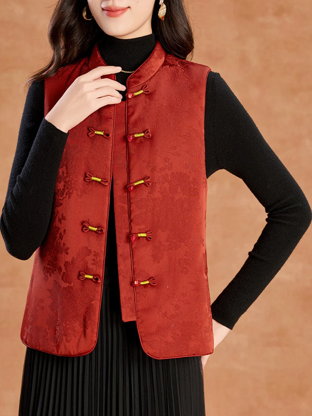 Nieuwe Chinese Sle Young Faionable Vest vrouwen Winter High End Merk ular Vest Jaet Bovenkleding Trendy Katoenen Kleding