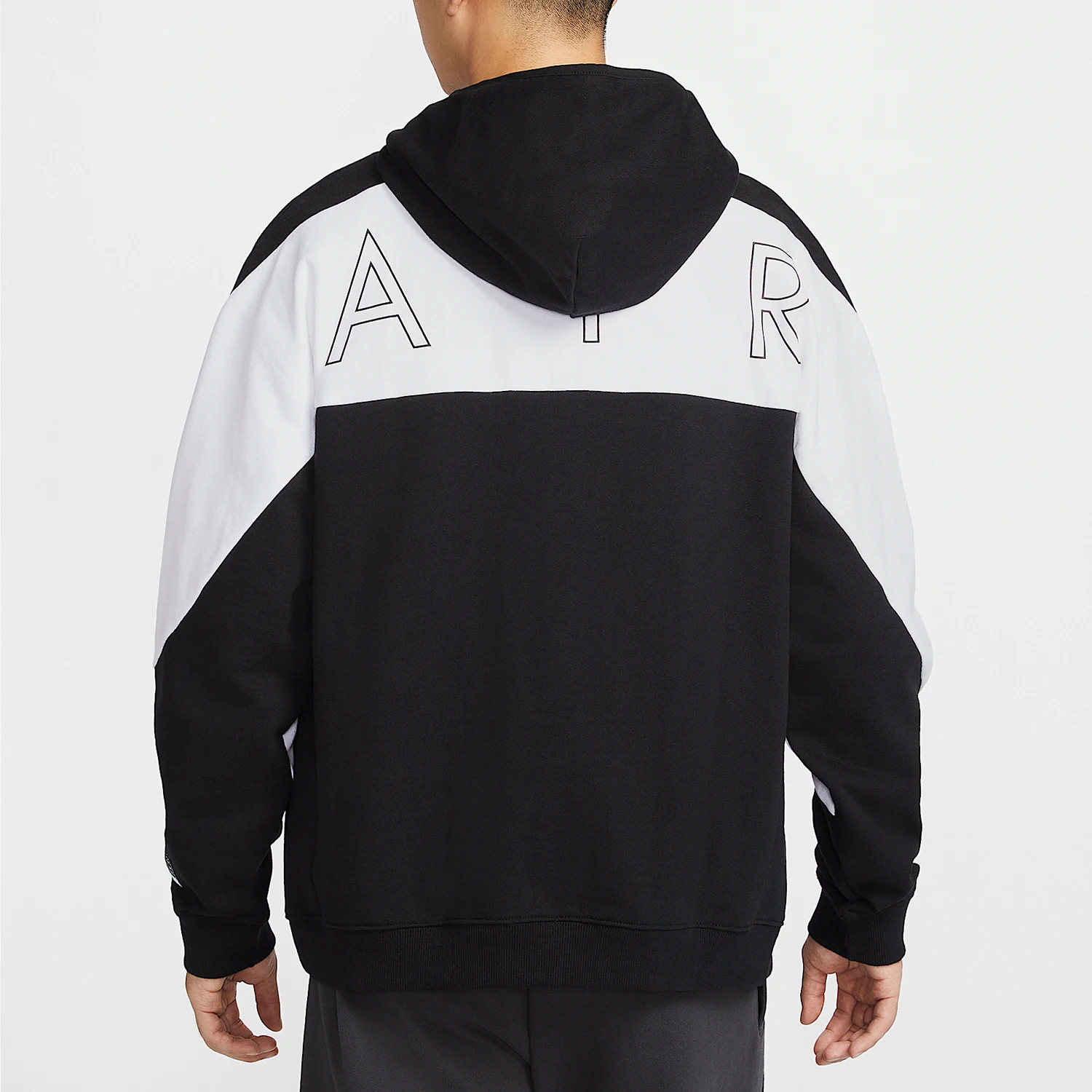 نايك الرسمية أصيلة الخريف جديد الرجال المرقعة فضفاضة سترة رياضية في الهواء الطلق HJ0637-010 #2