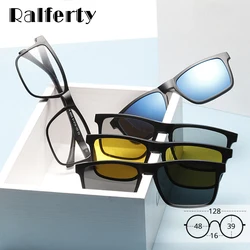 Ralferty TR90 Kids Sunglasses Polarized Magnet Clip On Sunglasses Prescription Grade Glasses Child Spectacle Frames Zero TR8005
