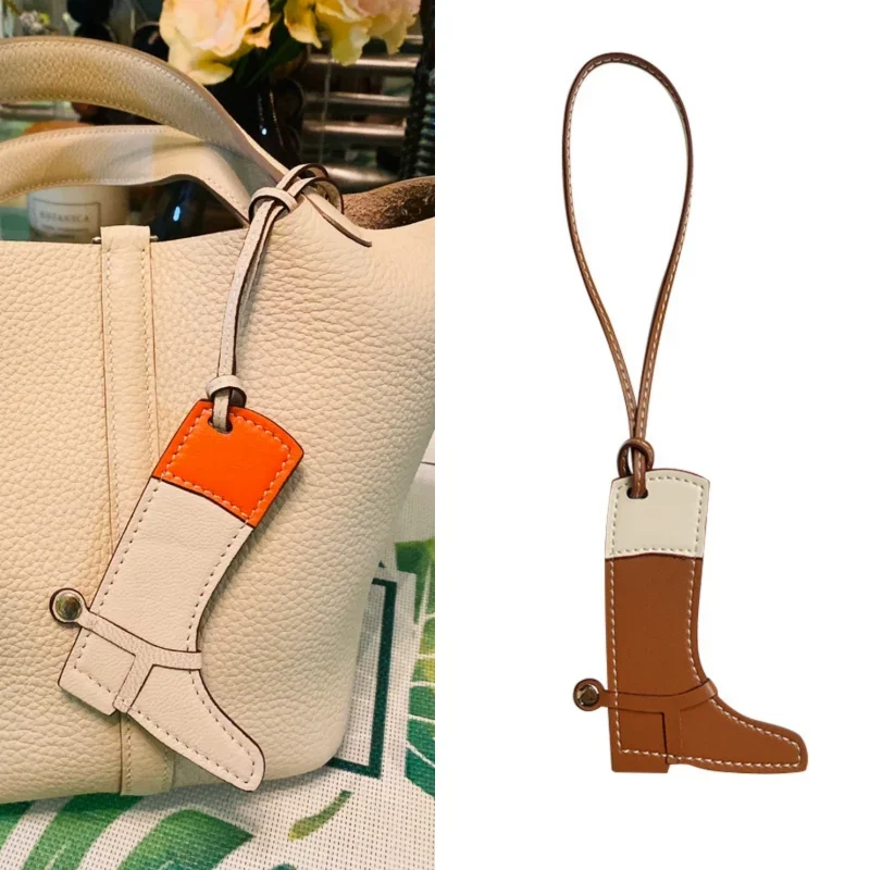 

Boot Shape Bag Charm Colorful PU Fashion Purse Pendant Cute Keychain Small Decoration Accessories for Women