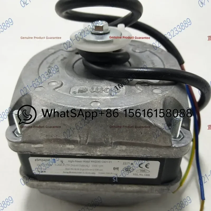 German ebm Motor for Refrigerator Freezer Condenser Cake Cabinet M4Q045-CA03-51 M4045-CA036 M4Q045-CA29 M4Q045-CA31W