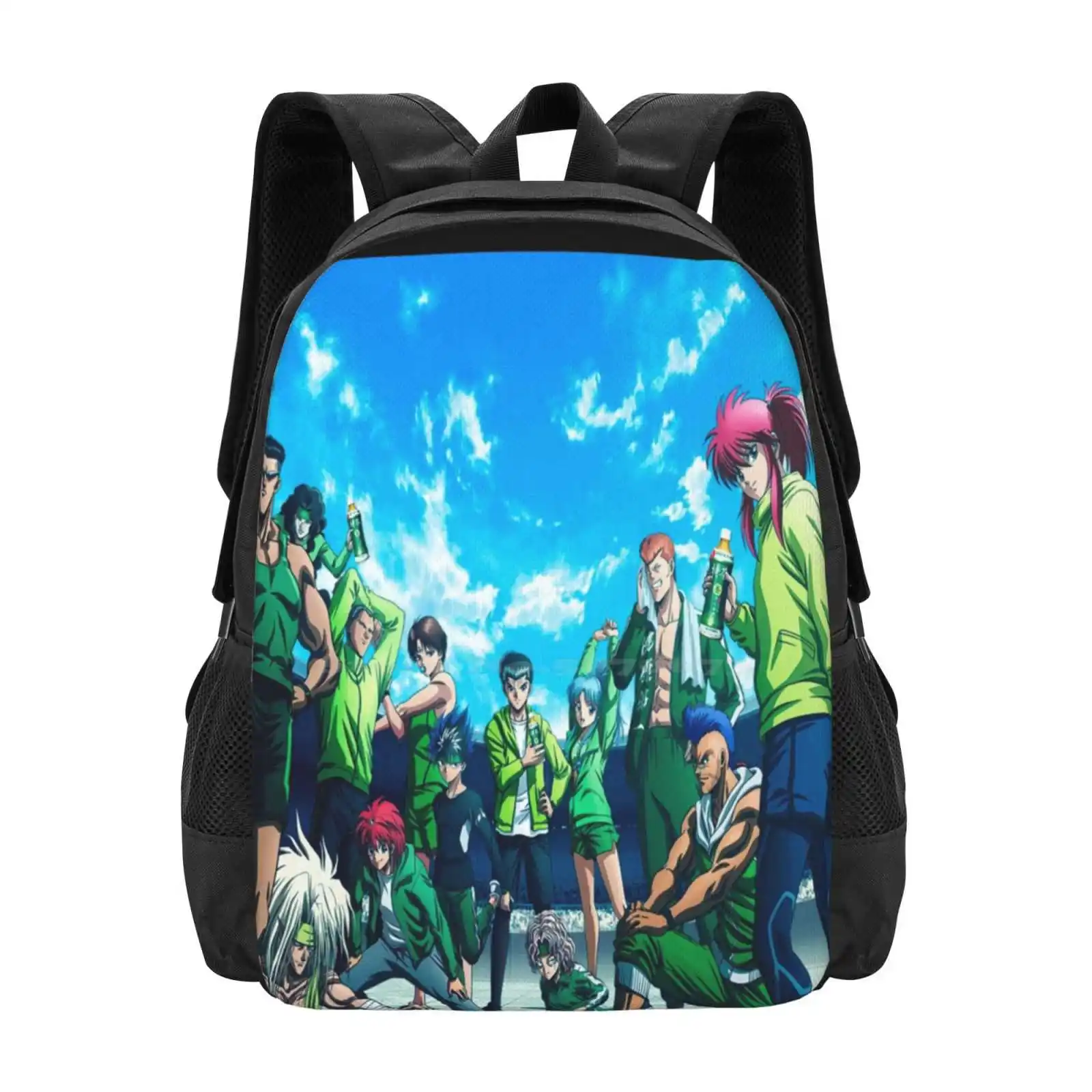 Anime Yu Yu Hakusho Trendy Pattern Design Laptop Travel School Bags Anime Yu Yu Hakusho Anime Yu Yu Hakusho Anime Yu Yu Hakusho