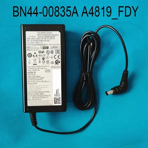Imagen 1 del producto Adaptador de fuente de alimentación BN44-00835A a4819 _ fdy, Monitor AC/AD de 48W, 19V, 2.53A, cargador compatible con UN32M4500AF, UN32K4100AG, UN32K4100AF, piezas de TV