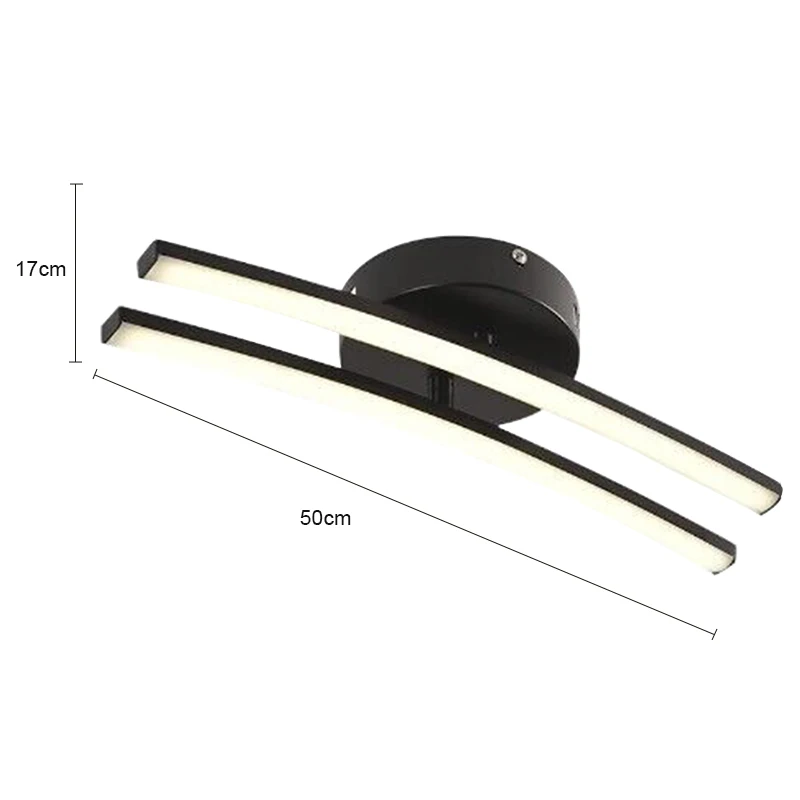 Moderne LED-Decken leuchte Innen beleuchtung Wohnzimmer Korridor Schlafzimmer Garderobe Dekoration Balkon Decke Wand leuchten Licht