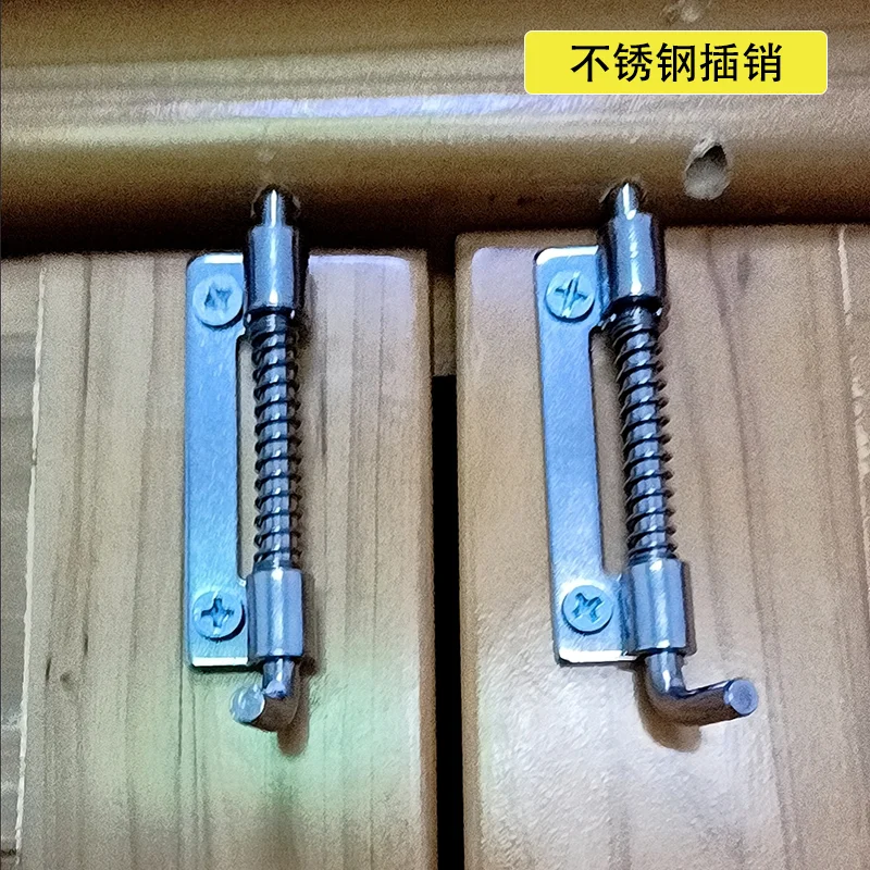 

(5 комплектов) Скрытая установка металлического шкафа с пружинными петлями из нержавеющей стали 304 для механического оборудования