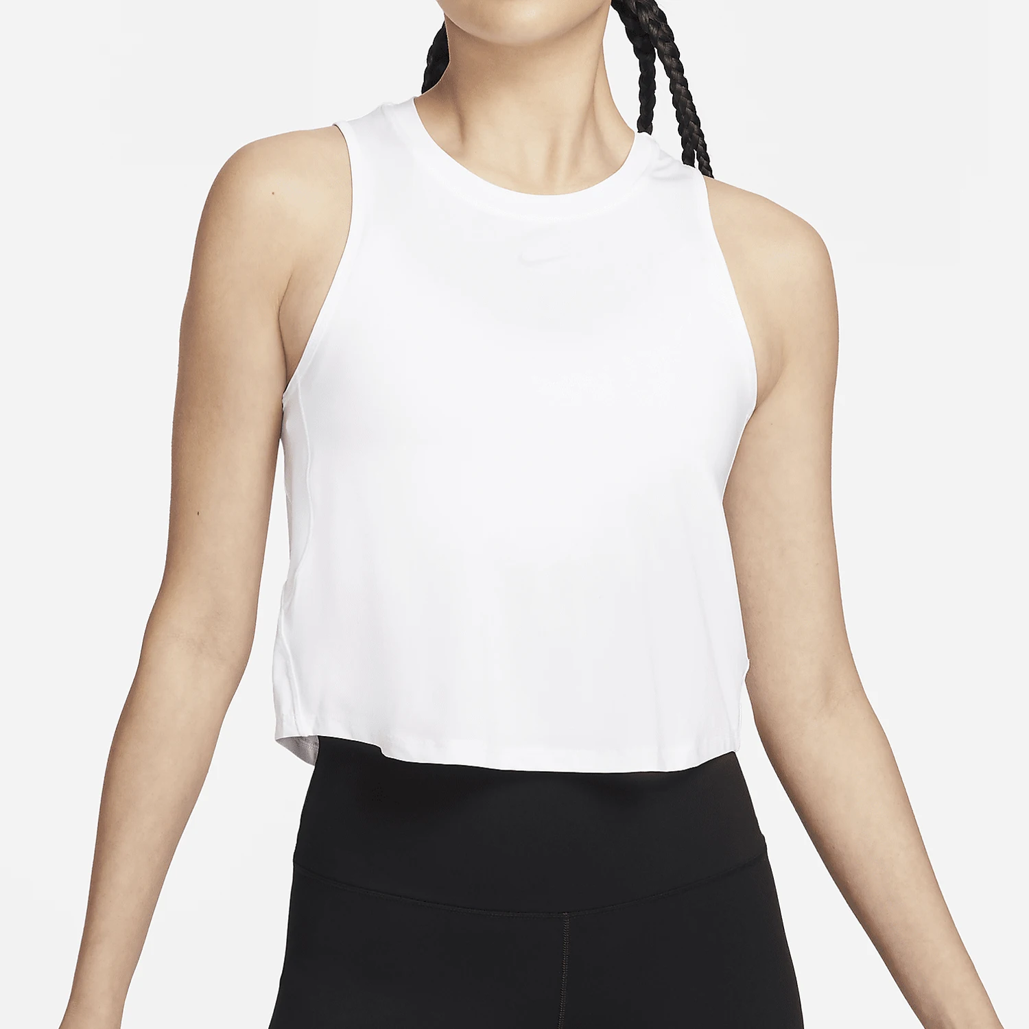 

Nike genuine 2024 New Women's Sleeveless Dry-Fit Cropped Tank FN2846-100