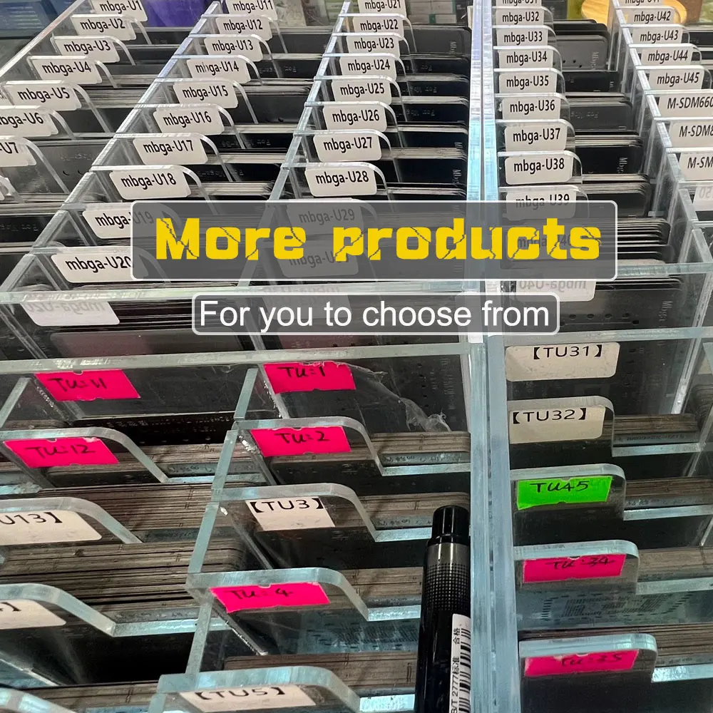 LCD Screen Display IC Protection BGA Reballing Stencils for iPhone 11 12 Pro 13 14 Pro Max Flex Screen Chip Steel Net