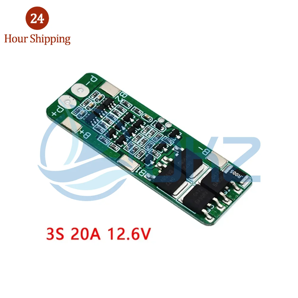 3S 4S 40A 60A Li-ion Lithium Battery Charger Protection Board 18650