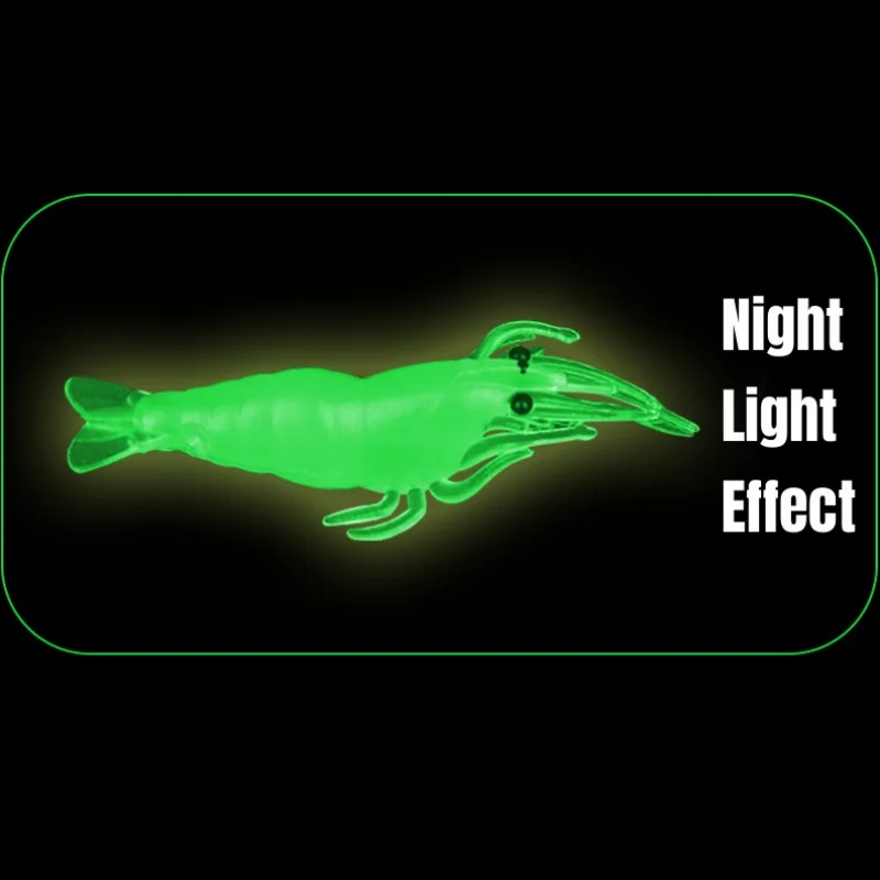 

20 шт./10 шт., Мягкая Блестящая рыболовная приманка в виде креветки, приманка с крючком, рыболовные приманки 40 мм, 1,57 дюйма, искусственная приманка, Снасть