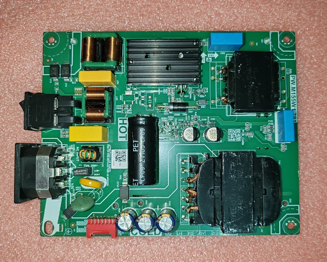 Free shipping! PW.M155W1.781   The original TV power board has been tested well