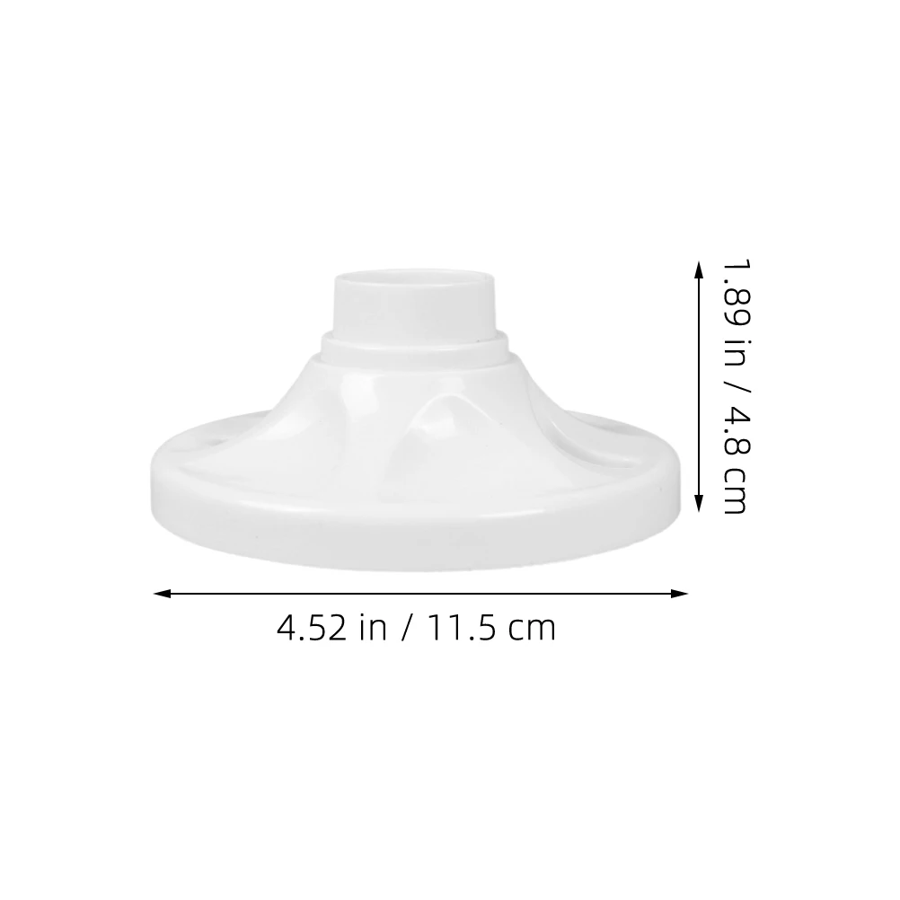 4 pezzi E27 portalampada a LED plafoniera base lampada a sospensione parte apparecchi di illuminazione per uso domestico lampada da parete per esterni