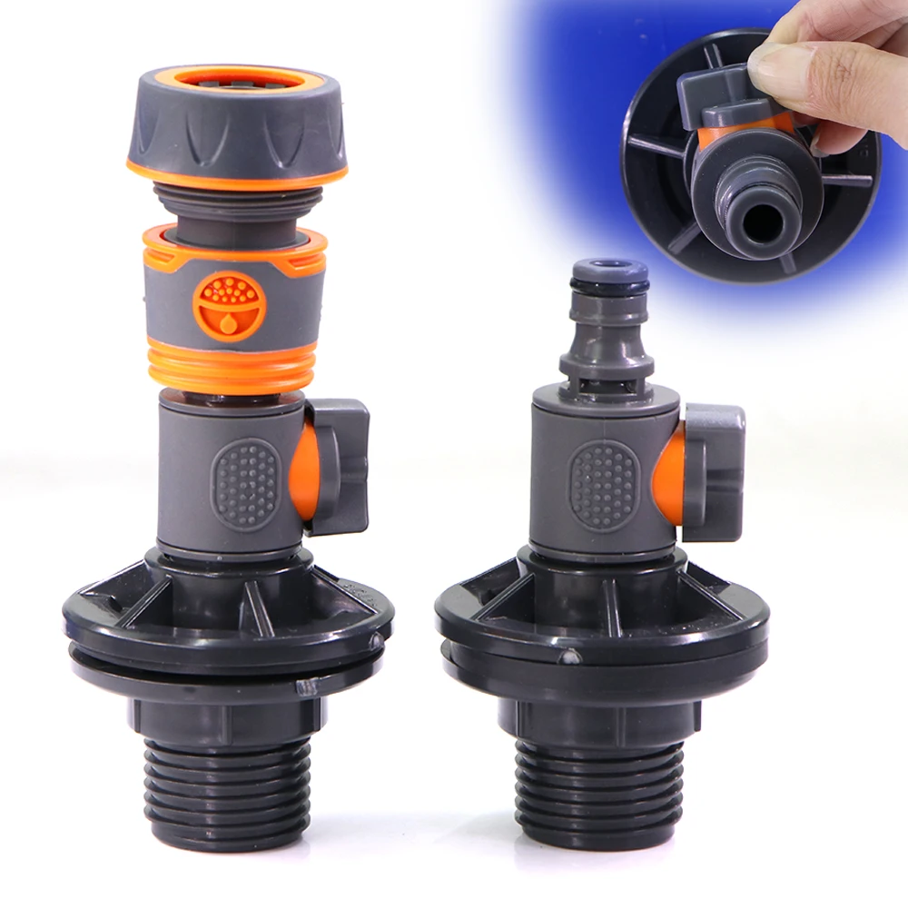 المطر برميل صمام محول صنبور لحديقة الزراعة تخزين المياه الحاويات حمامات السباحة خزان الحاجز ختم المناسب الاتصال السريع