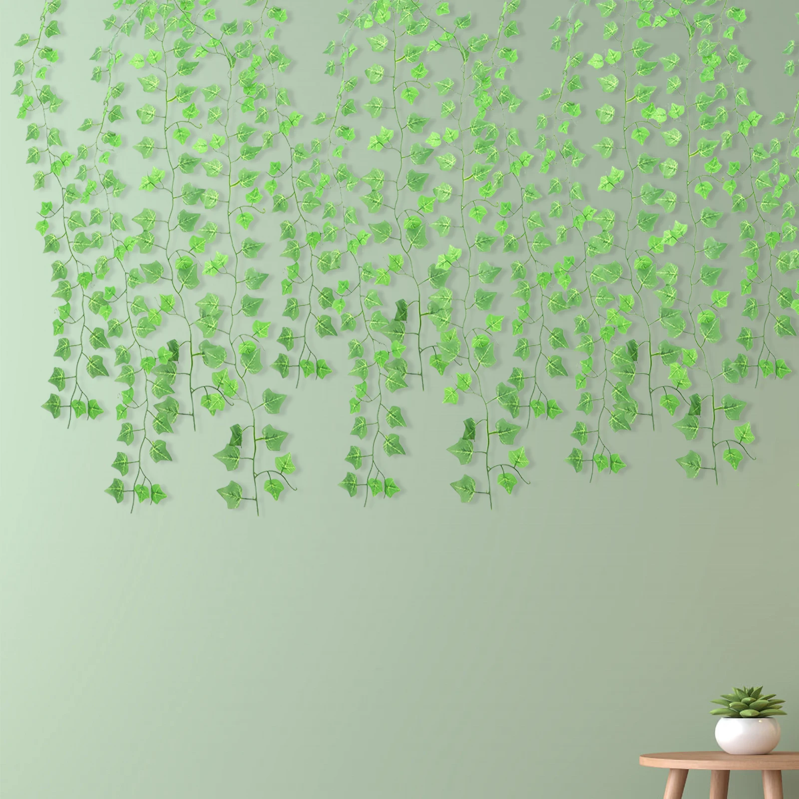 

Simulation Leaves Artificial Plants Garland for Room Decor Fake Vines Greenery Wall Hanging Faux Vine Decorations Lifelike