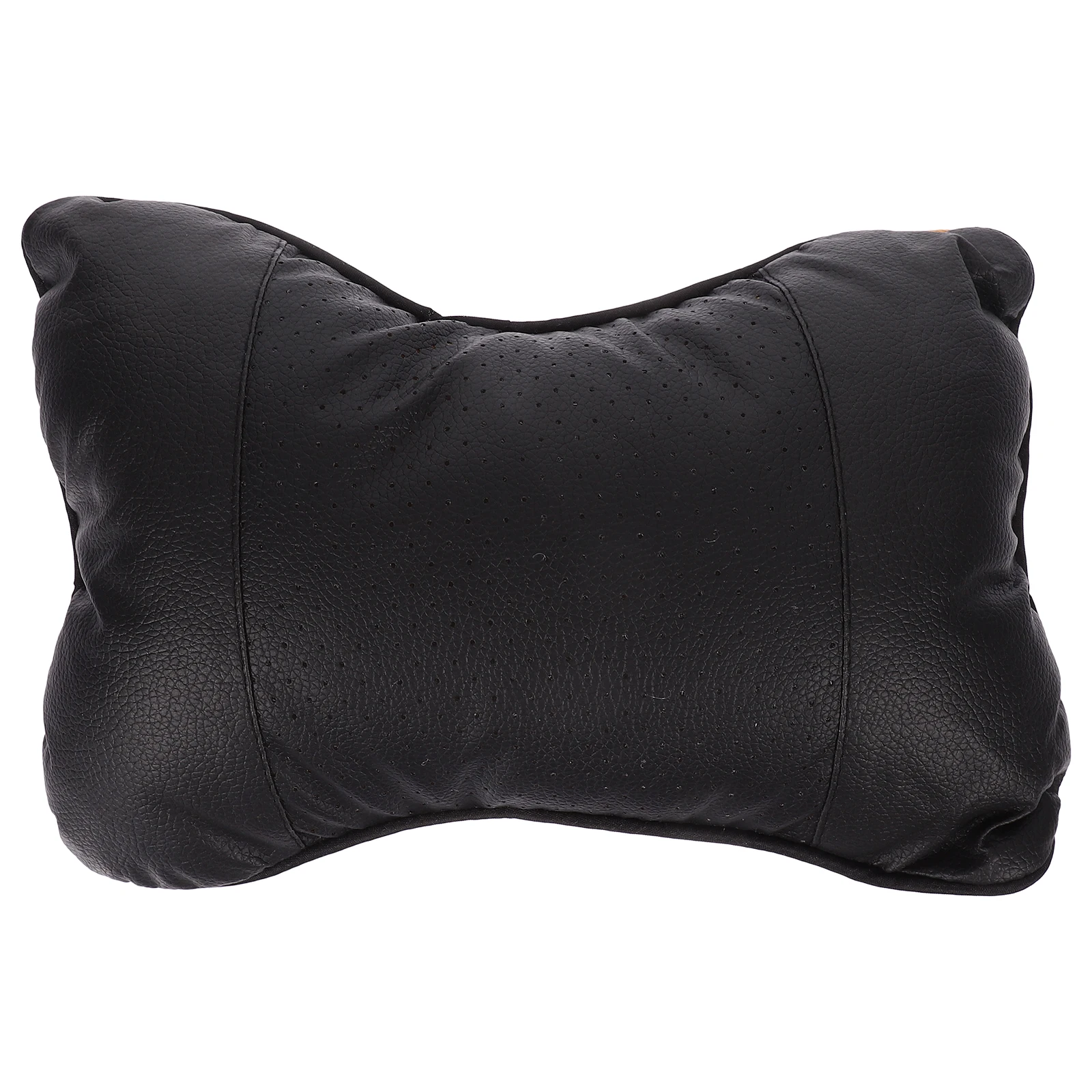 

Headrest Support Pillow Black PU Sleep Car Pillow For Sleeping Foam Travel Cushion Car Accessories Portable Comfort