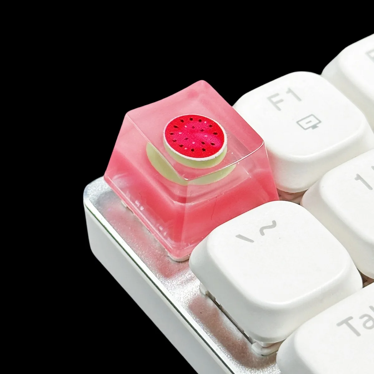 Fruit Strawberry Keycaps Cute OEM R4 Height Key Caps Cross Axis Mechanical Keyboard ESC Keycap PC Accessories Birthday Gift