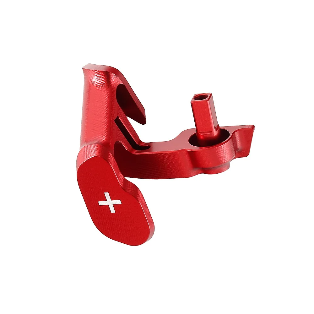 ​Motorcycle Red Shifter Control Thumb Throttle Lever Thumb-Tap for Can Am Spyder F3 RT & Canyon XT/Canyon Redrock 2025 Model