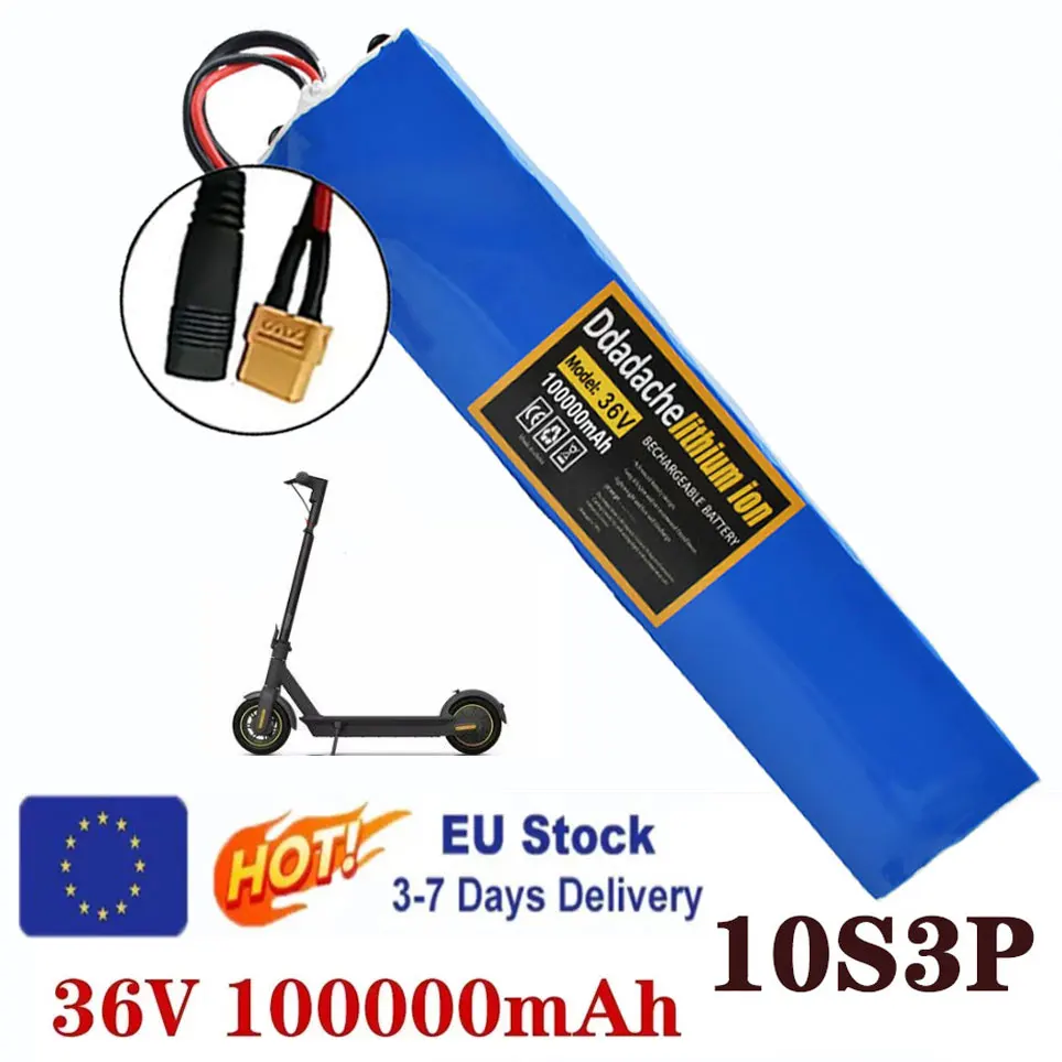 36V 500W 10S3P 18650 Li-Ion Akkupack Hohe Qualität für M365 Elektroroller BMS DIY 42V Polen Lager