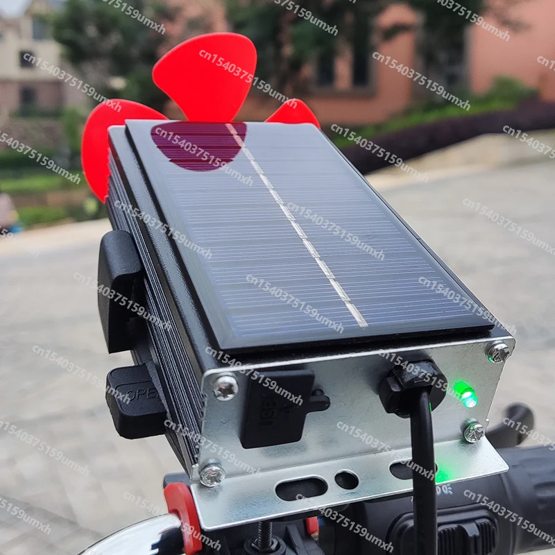 48V 60V 72V Electric Vehicle Range Extender Battery Life Solar Wind Energy Charge and Generate Electricity While Walking