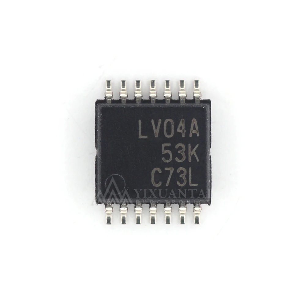 

50 шт./лот SN74LV04APWR SN74LV04A LV04A IC ИНВЕРТОР 6CH 1-INP 14TSSOP Новый оригинальный