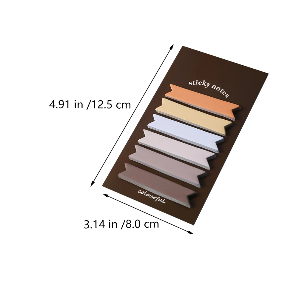 

Self Stick Notepads Memo Pads Notes Tearable Memos Office Supplies Neat Edges Practical Stickers Wide