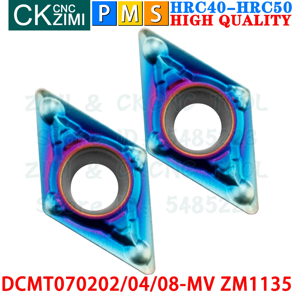 DCMT070202-MV DCMT070204-MV DCMT070208-MV ZM1135 DCMT 0702 DCMT0702 Твердосплавные пластины Наружные внутренние токарные пластины Инструменты Инструменты для резки металла с ЧПУ Столярные инструменты