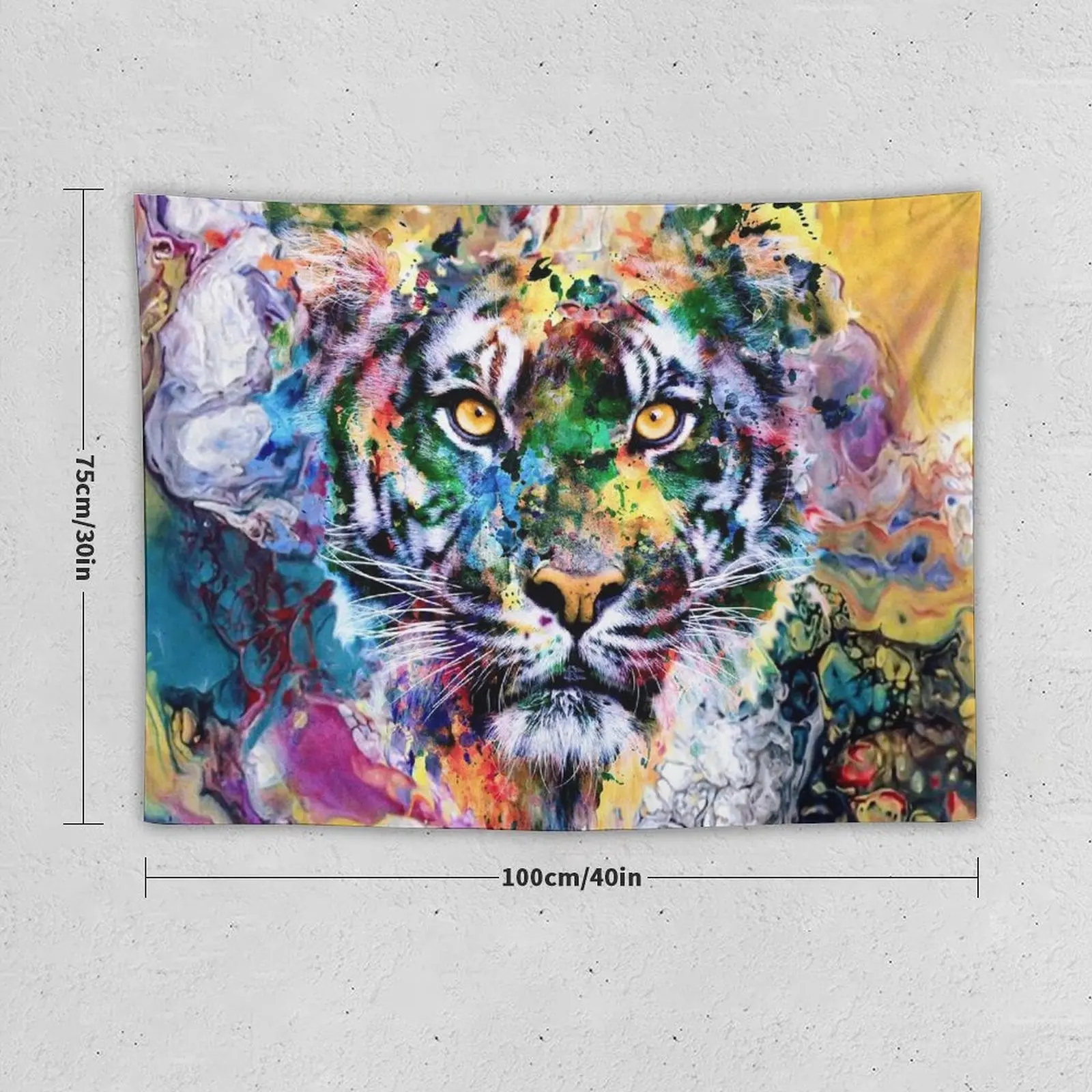 Tiger Tapestry Luxury Living Room Decoration Wall Hangings Decoration Tapete For The Wall Tapestry