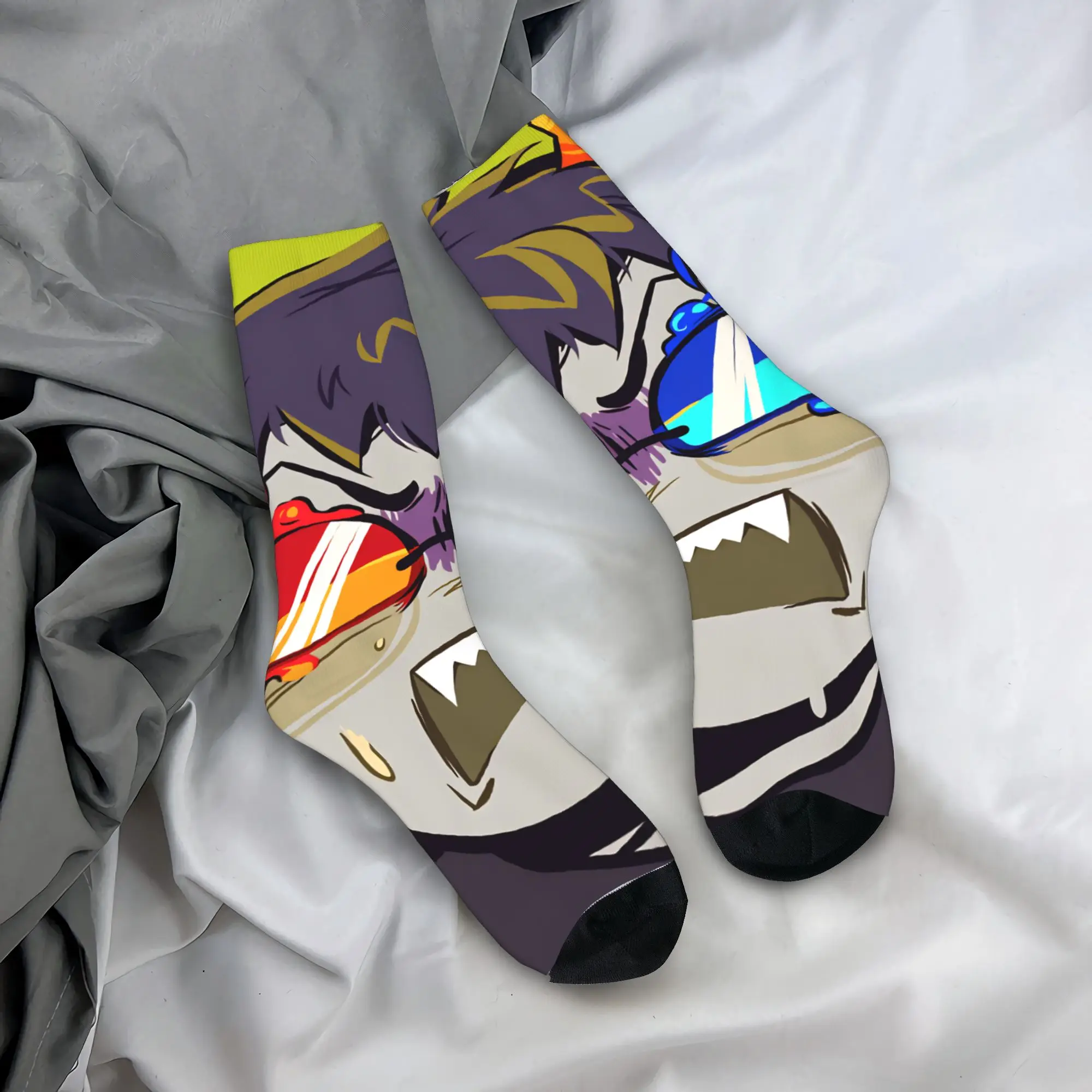 

Homestuck karkat Stockings Printed Gothic Socks Winter Anti Bacterial Socks Men Climbing Warm Soft Socks