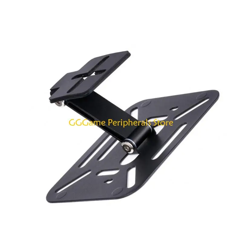 حامل جهاز عرض معدني U55B قابل للحمل وقابل للتعديل وقاعدة آمنة للارتفاع لسطح المكتب/التركيب على الحائط/وضع التعليق