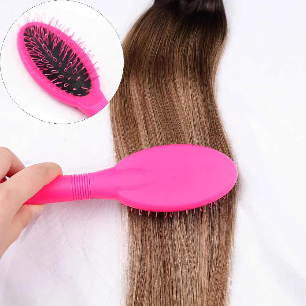 

Loop Wig Brush Hair Extension Brush Hair Pieces Toupees Weaves Brush for Brushing Styling Detangling Natural and Synthetic Hair