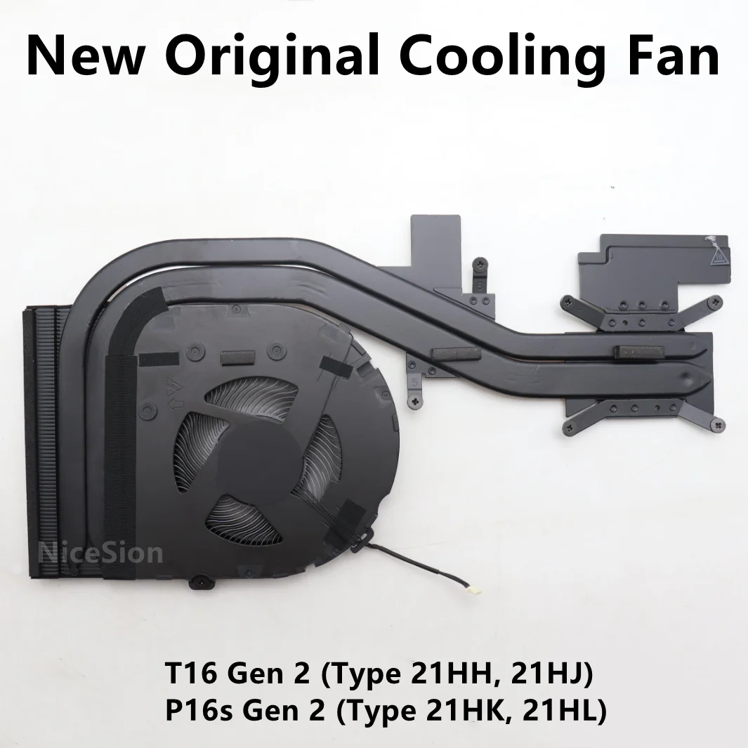 

New Original For Laptop Lenovo Thinkpad T16 Gen2 P16s Gen2 CPU Cooling Fan Heatsink Cooler SWG FRU PN: 5H41B77369 5H41B77370