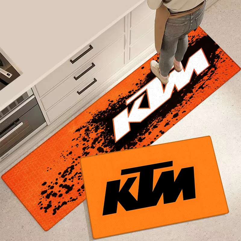 Tapis de porte d'entrée antidérapant M-KT pour moto, tapis de cuisine, tapis de salon, tapis de balcon, tapis de salle de bain, tapis de sol