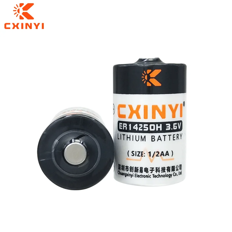 CXINYI ER14250H 1/2AA Lithium Battery 3.6V Speed Pass Card Automotive ETC Electronic PM-20BL Polon Probe Cable Servo Programmer