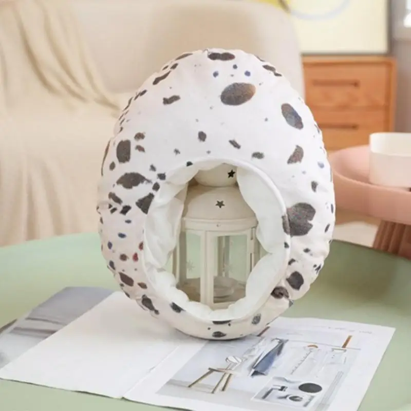 

39BB Quail Eggs Hat Plush Headgear Birthday Party Hat Role Play Costume Stage Hat